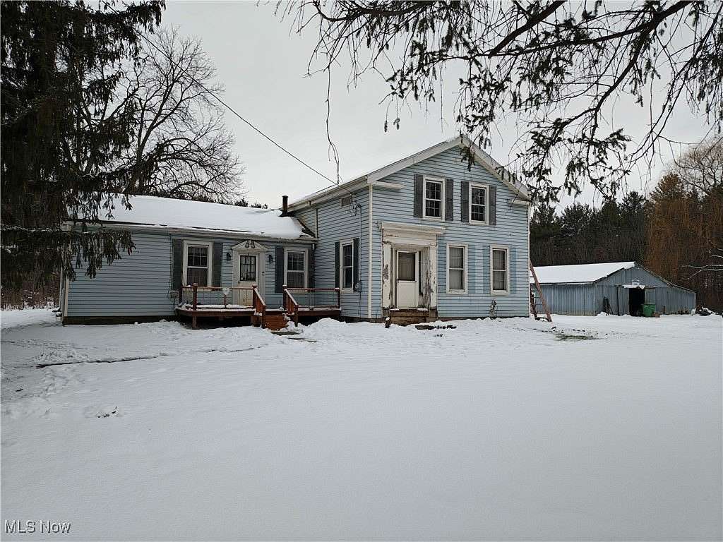 6.2 Acres of Residential Land with Home for Sale in Rock Creek, Ohio