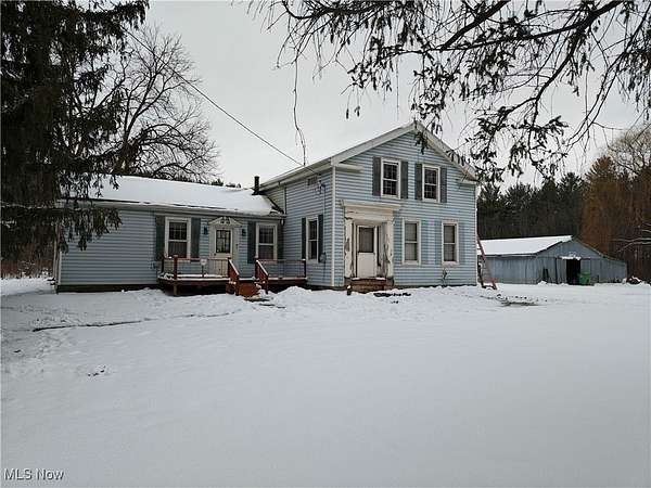 6.2 Acres of Residential Land with Home for Sale in Rock Creek, Ohio