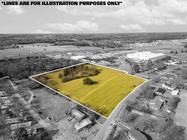 8.55 Acres of Commercial Land for Sale in Russellville, Kentucky