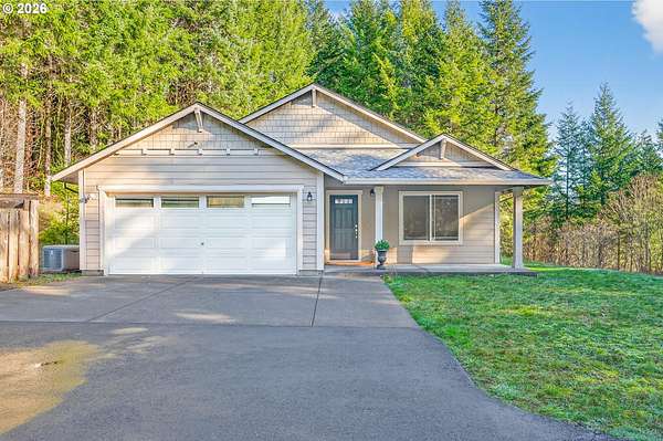 9.54 Acres of Land with Home for Sale in Scappoose, Oregon