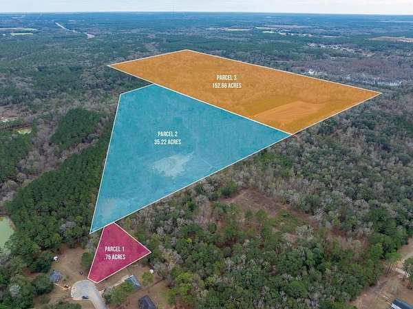 188 Acres of Recreational & Residential Land for Sale in Albany, Georgia