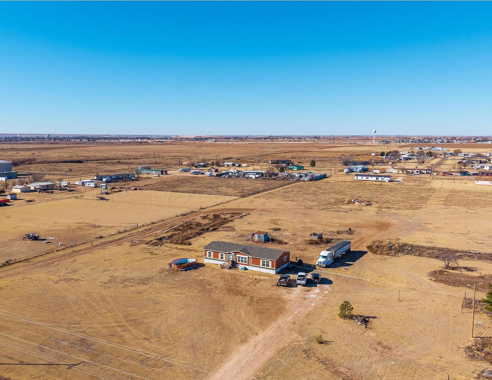 10.1 Acres of Land with Home for Sale in Canyon, Texas