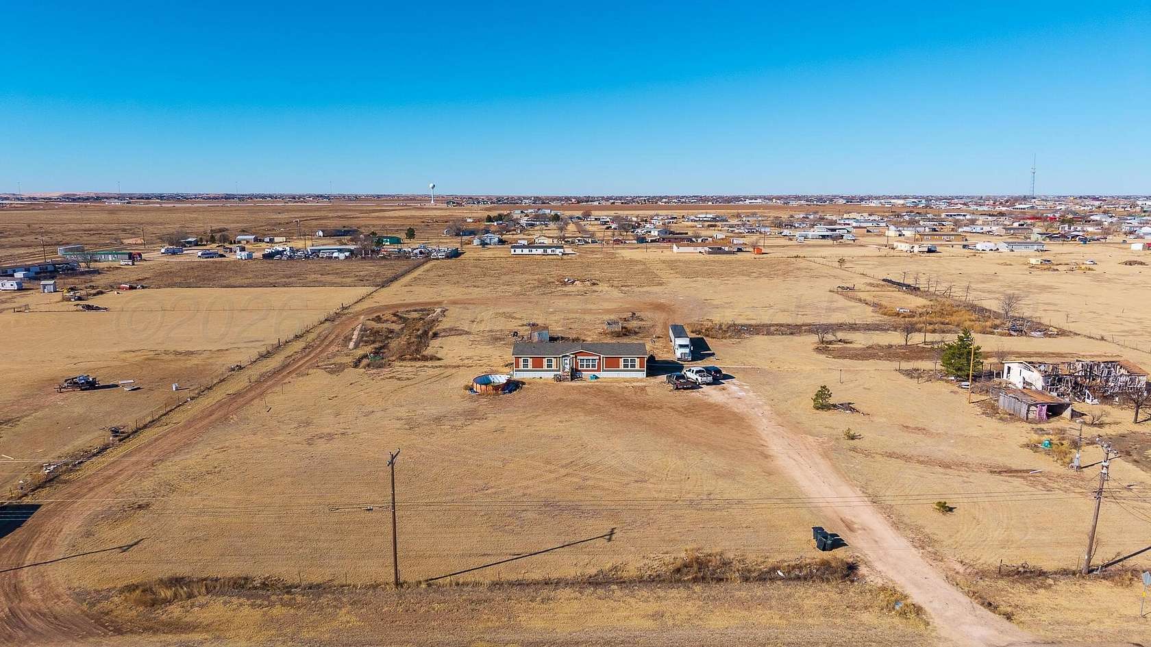 10.1 Acres of Land with Home for Sale in Canyon, Texas