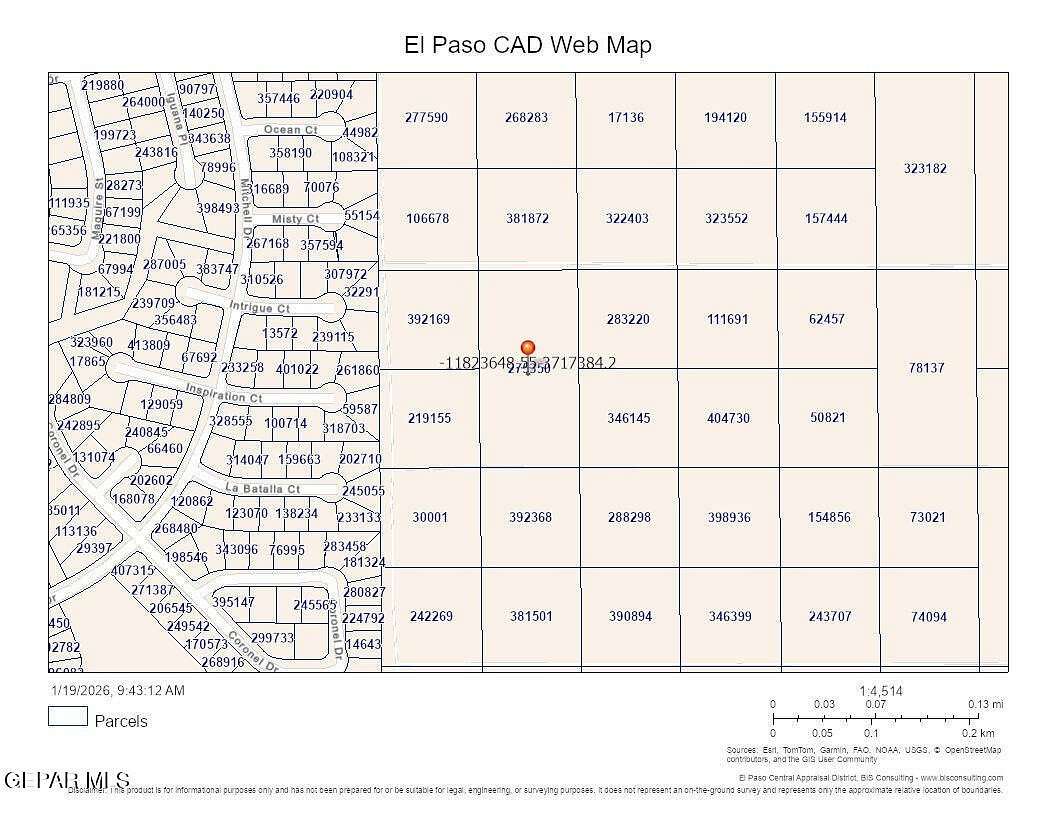 5 Acres of Residential Land for Sale in El Paso, Texas