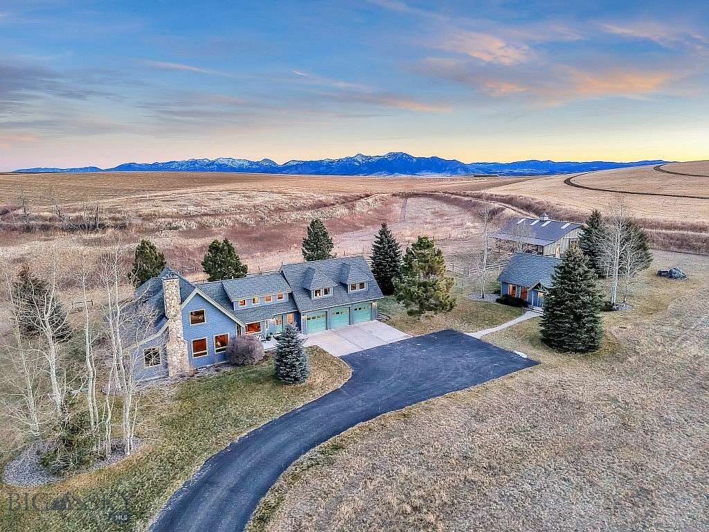 22.5 Acres of Land with Home for Sale in Bozeman, Montana