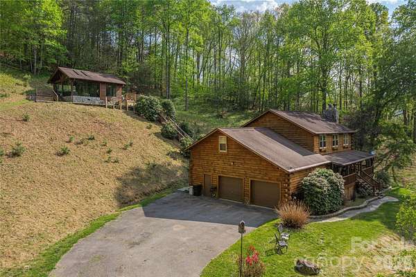 4 Acres of Land with Home for Sale in Waynesville, North Carolina