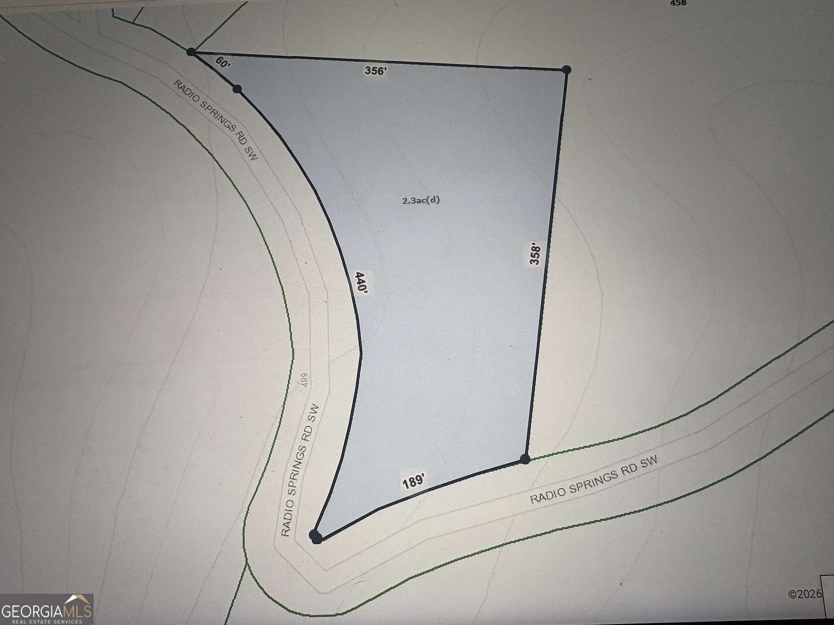 2.3 Acres of Residential Land for Sale in Rome, Georgia