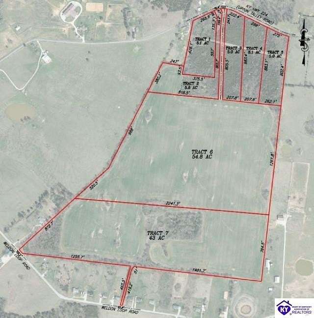 5.8 Acres of Land for Sale in Upton, Kentucky