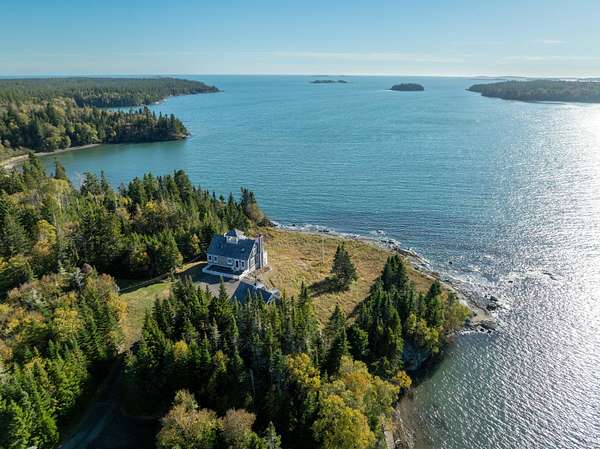 3.8 Acres of Residential Land with Home for Sale in Machiasport, Maine