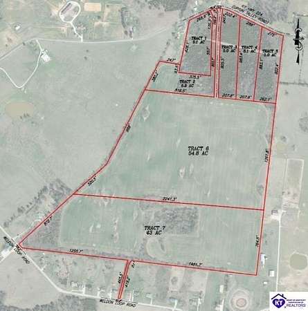 42.9 Acres of Agricultural Land for Sale in Upton, Kentucky