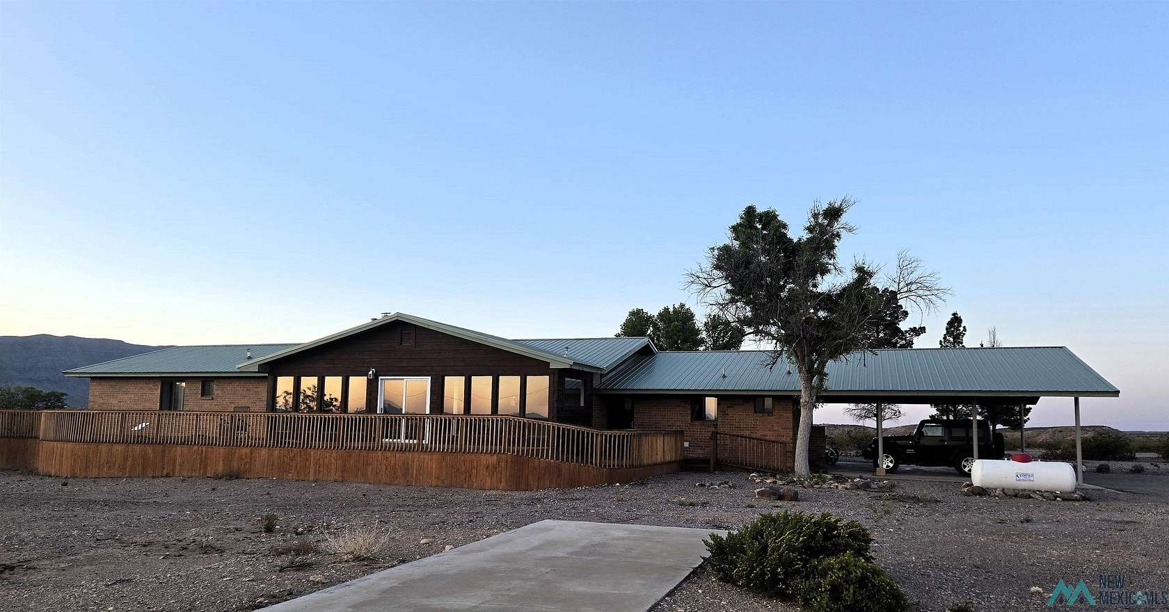 9.1 Acres of Land with Home for Sale in Williamsburg, New Mexico