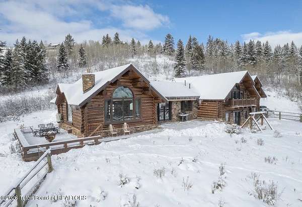 8 Acres of Residential Land with Home for Sale in Wilson, Wyoming