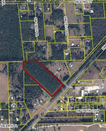 9.82 Acres of Residential Land for Sale in Lake Butler, Florida