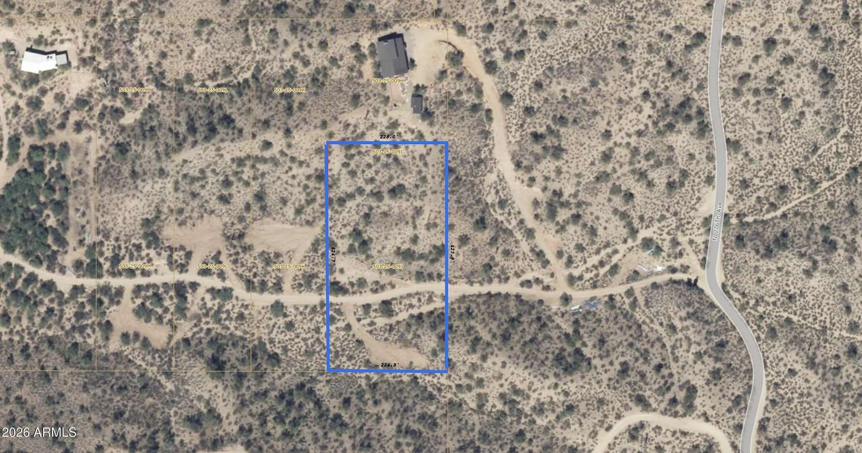 2.23 Acres of Residential Land for Sale in Morristown, Arizona