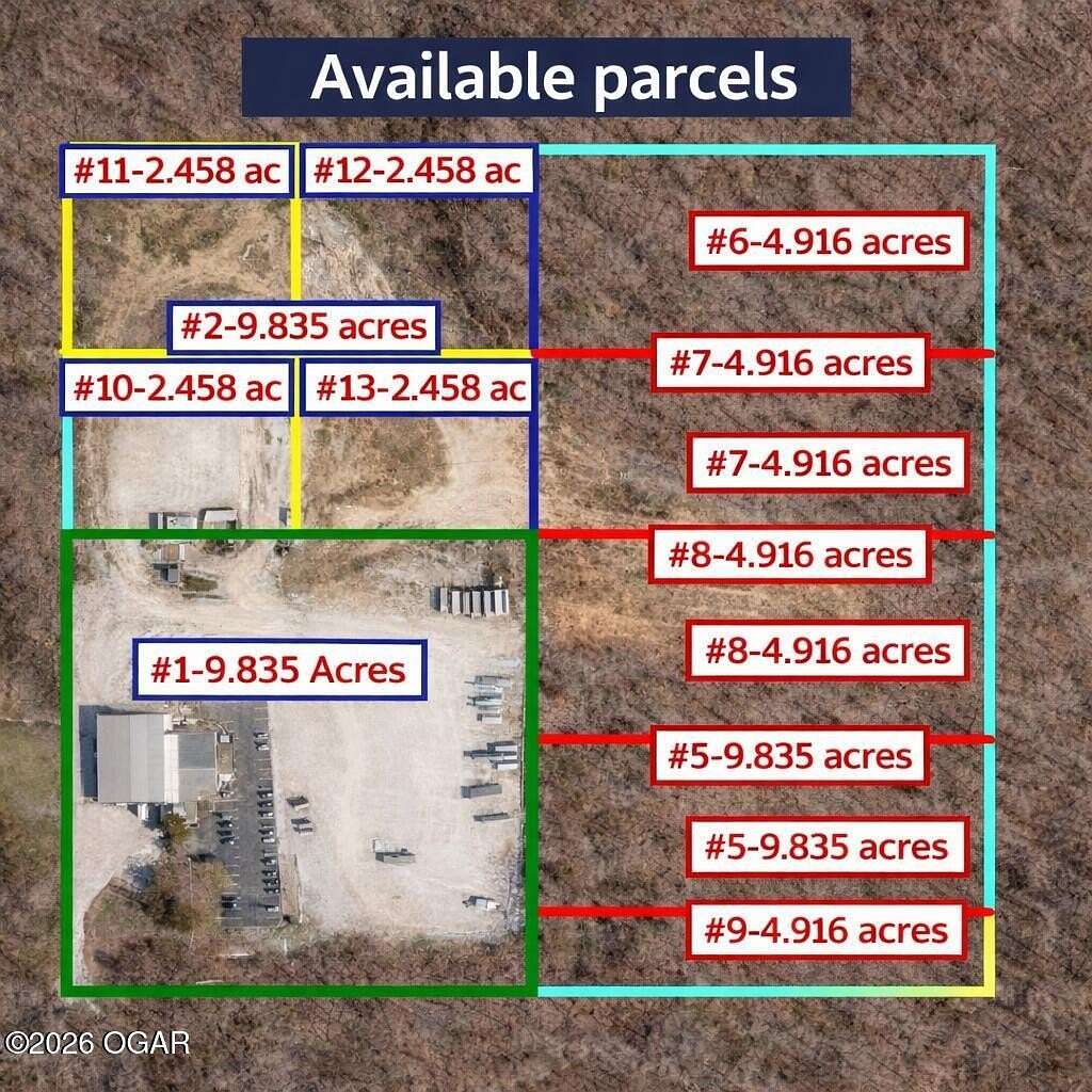 2 Acres of Commercial Land for Sale in Carthage, Missouri
