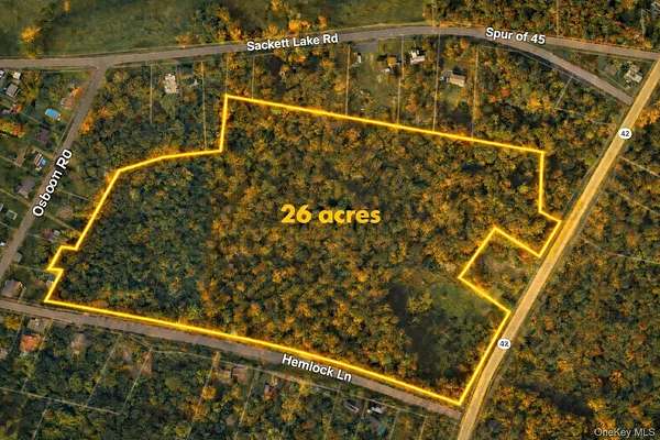 26.8 Acres of Land for Sale in Monticello, New York