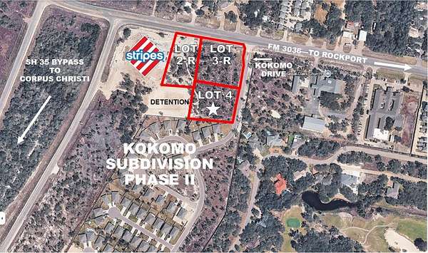 1.36 Acres of Mixed-Use Land for Sale in Rockport, Texas