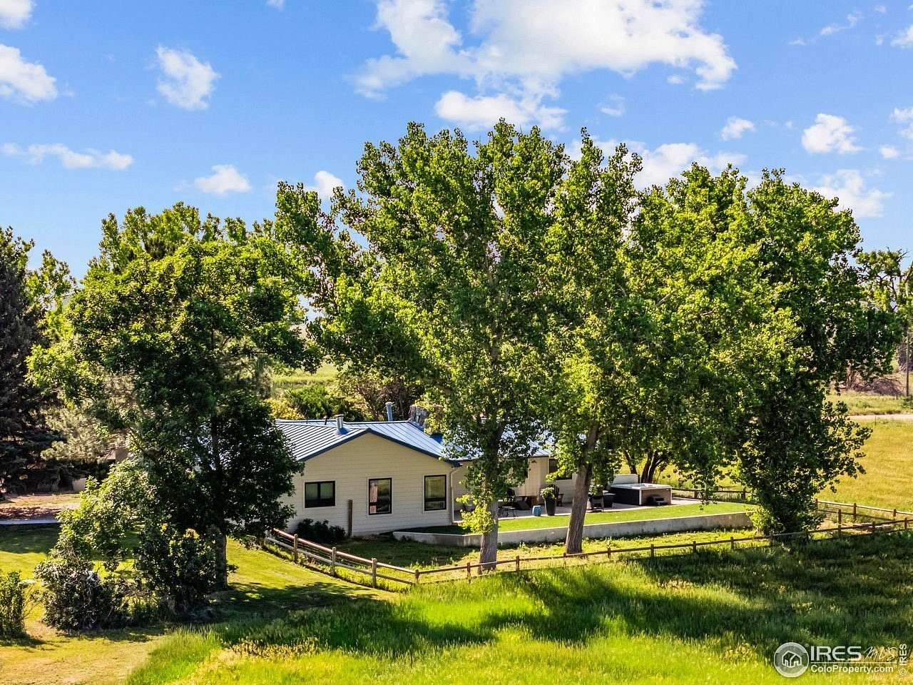 40 Acres of Land with Home for Sale in Wellington, Colorado