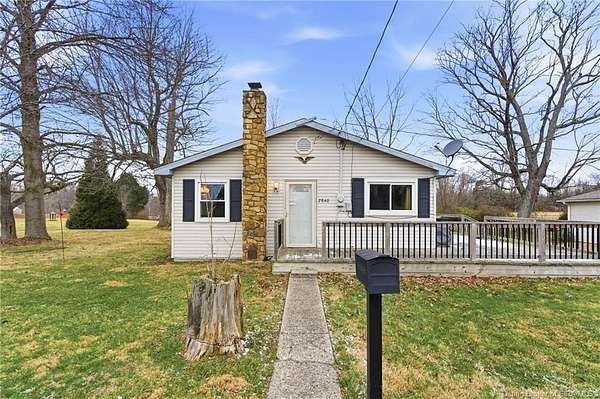 1.67 Acres of Residential Land with Home for Sale in Scottsburg, Indiana