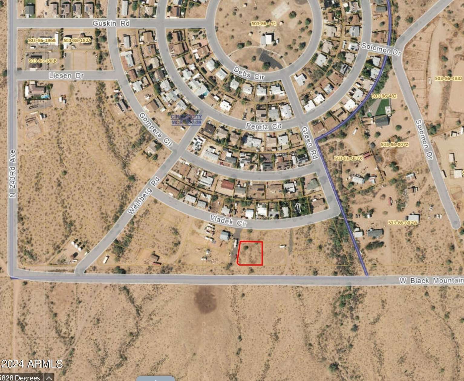 0.34 Acres of Residential Land for Sale in Morristown, Arizona