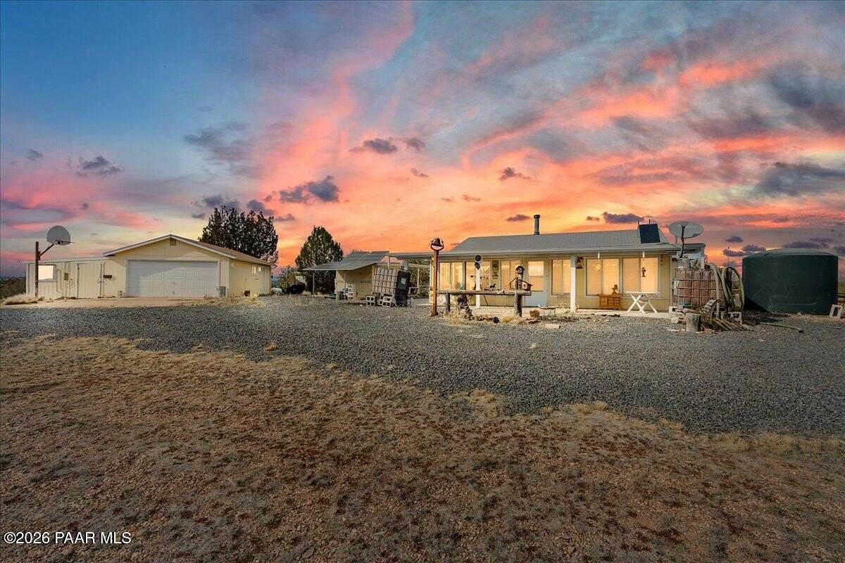 40 Acres of Recreational Land with Home for Sale in Ash Fork, Arizona