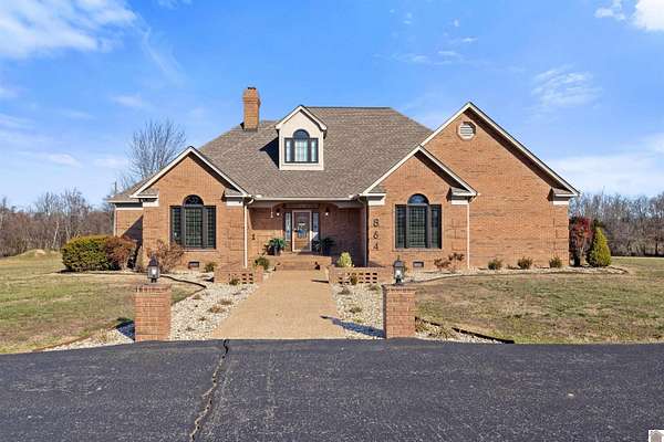 11.6 Acres of Land with Home for Sale in Hazel, Kentucky