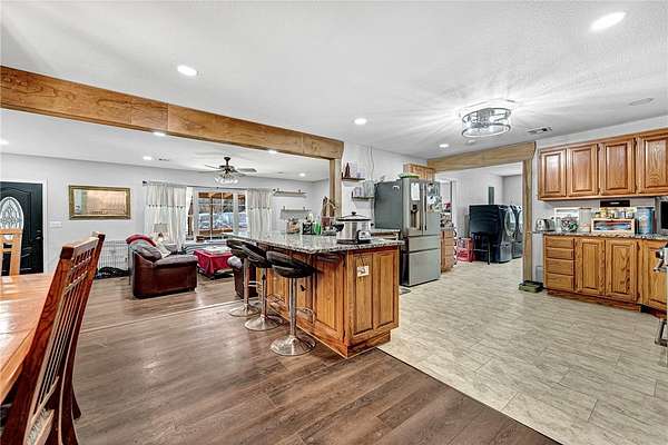 14.6 Acres of Land with Home for Sale in Garfield, Arkansas