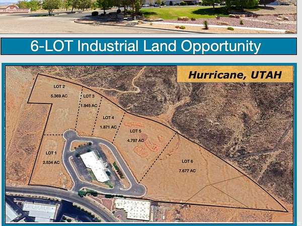 5.37 Acres of Commercial Land for Sale in Hurricane, Utah