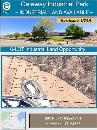 1.87 Acres of Commercial Land for Sale in Hurricane, Utah