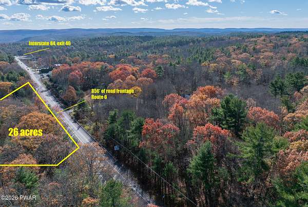 26 Acres of Land for Sale in Milford, Pennsylvania