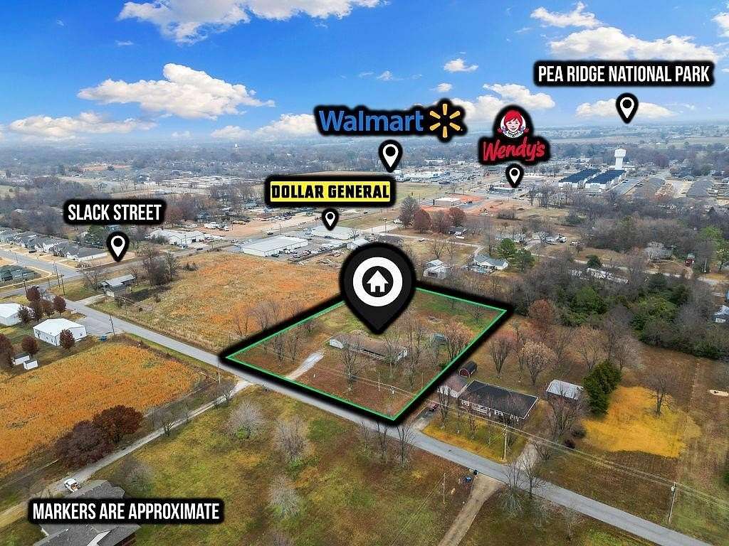 2 Acres of Improved Mixed-Use Land for Sale in Pea Ridge, Arkansas