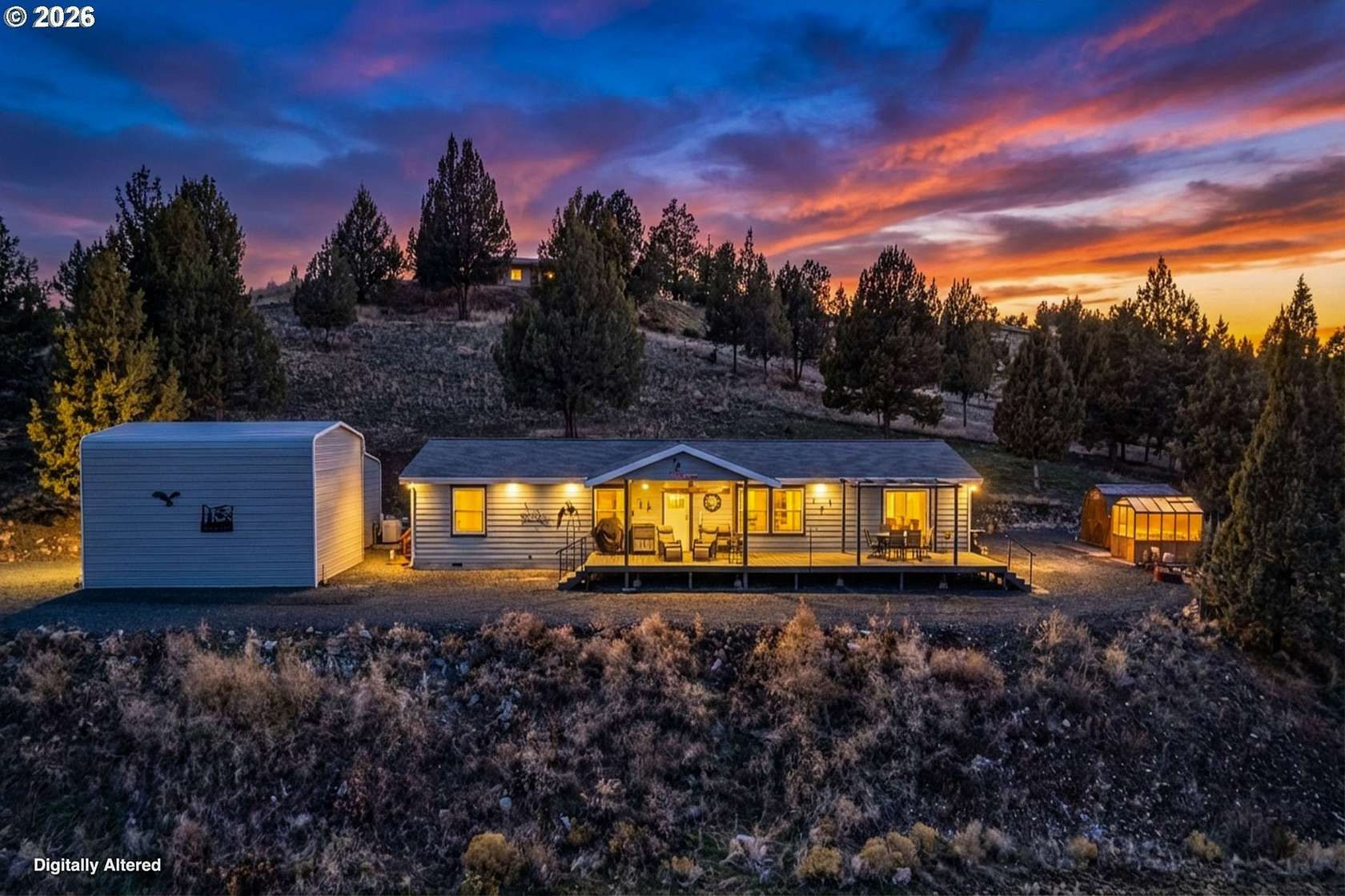 1.6 Acres of Residential Land with Home for Sale in John Day, Oregon