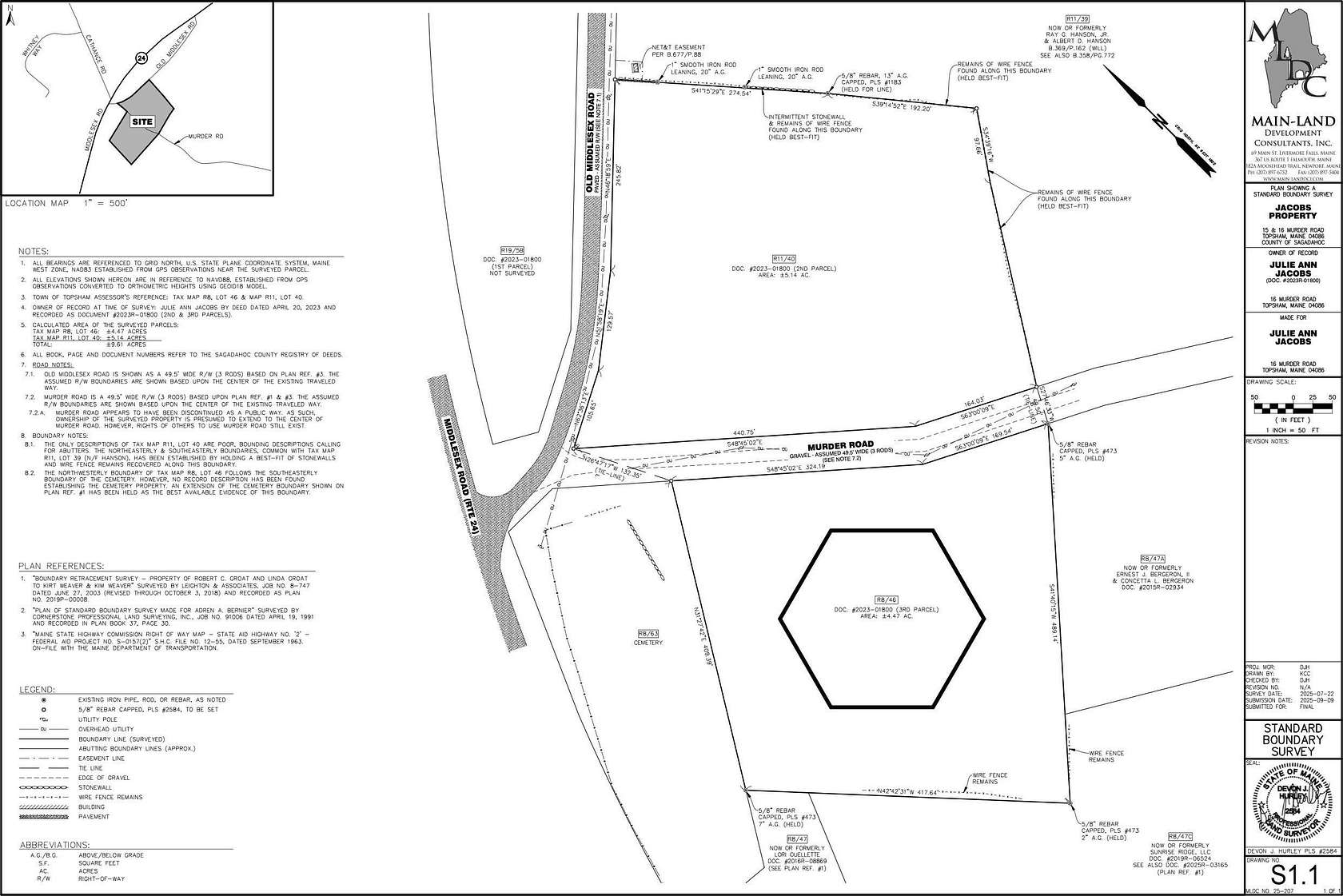 4.47 Acres of Residential Land for Sale in Topsham, Maine