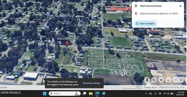 0.11 Acres of Land for Sale in Abbeville, Louisiana