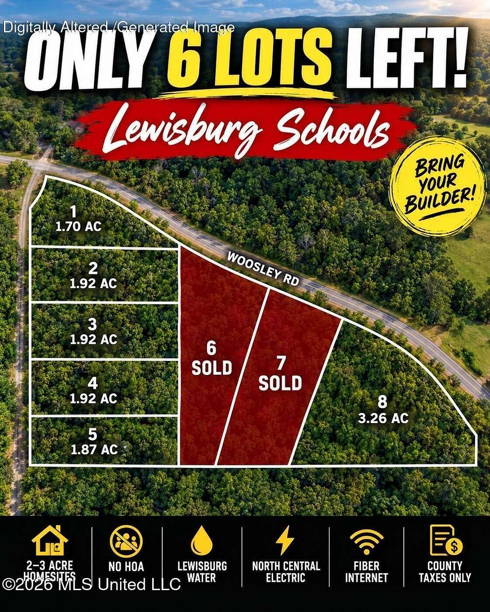 1.7 Acres of Land for Sale in Olive Branch, Mississippi
