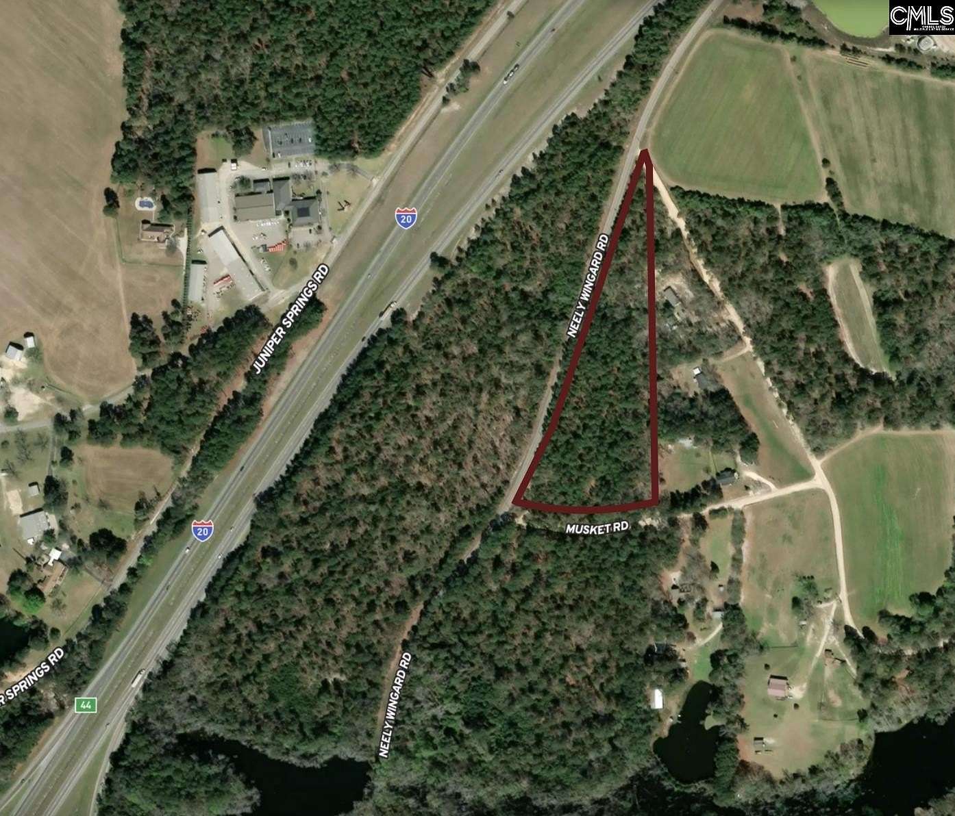 6.68 Acres of Commercial Land for Sale in Gilbert, South Carolina