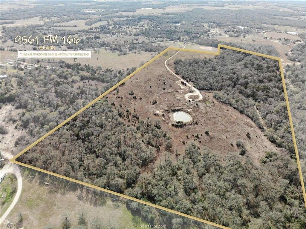 54 Acres of Land for Sale in Caldwell, Texas