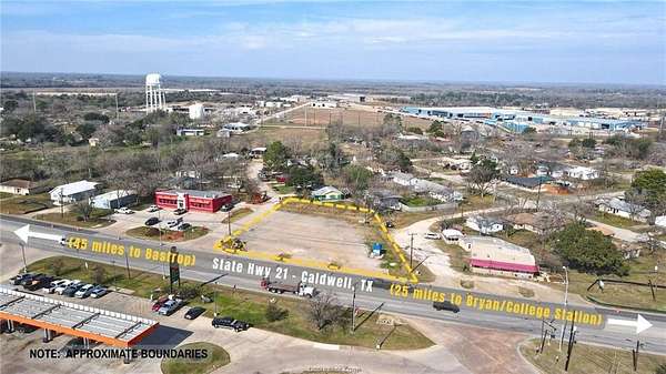 0.47 Acres of Commercial Land for Sale in Caldwell, Texas