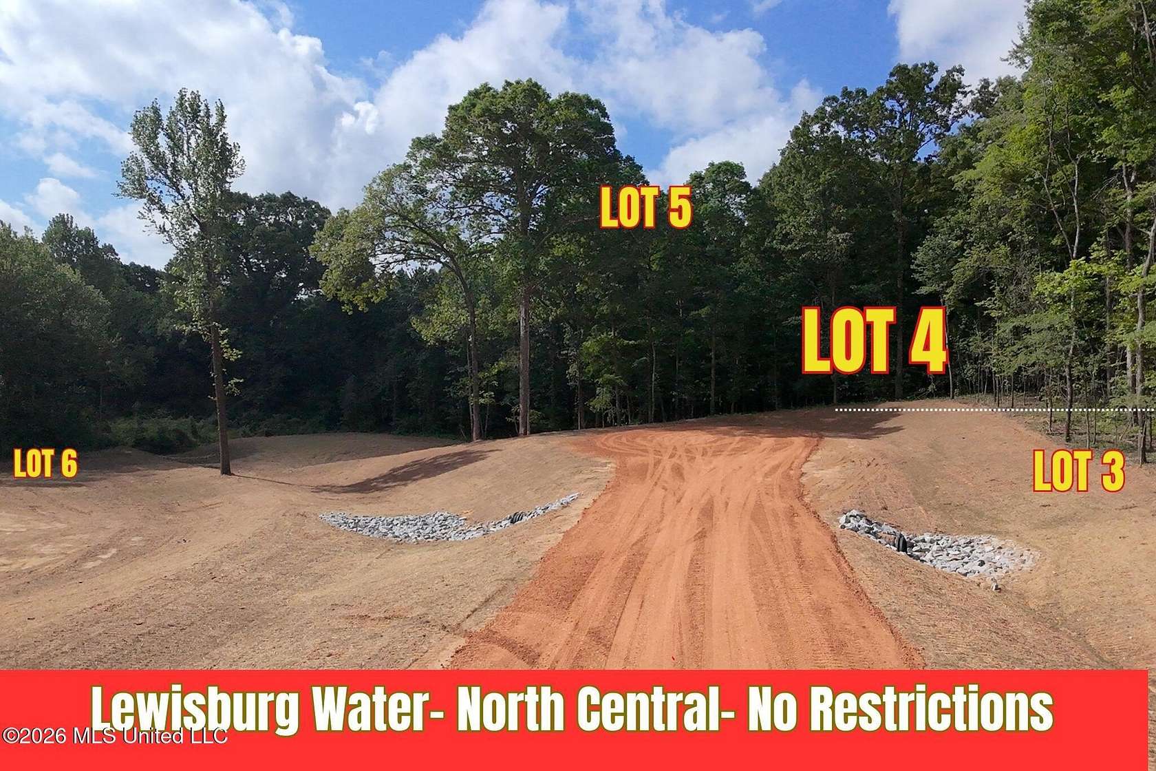 2 Acres of Land for Sale in Olive Branch, Mississippi