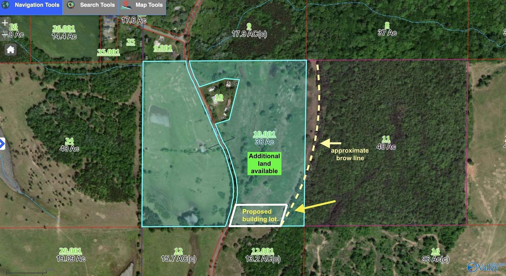 2 Acres of Residential Land for Sale in Henagar, Alabama