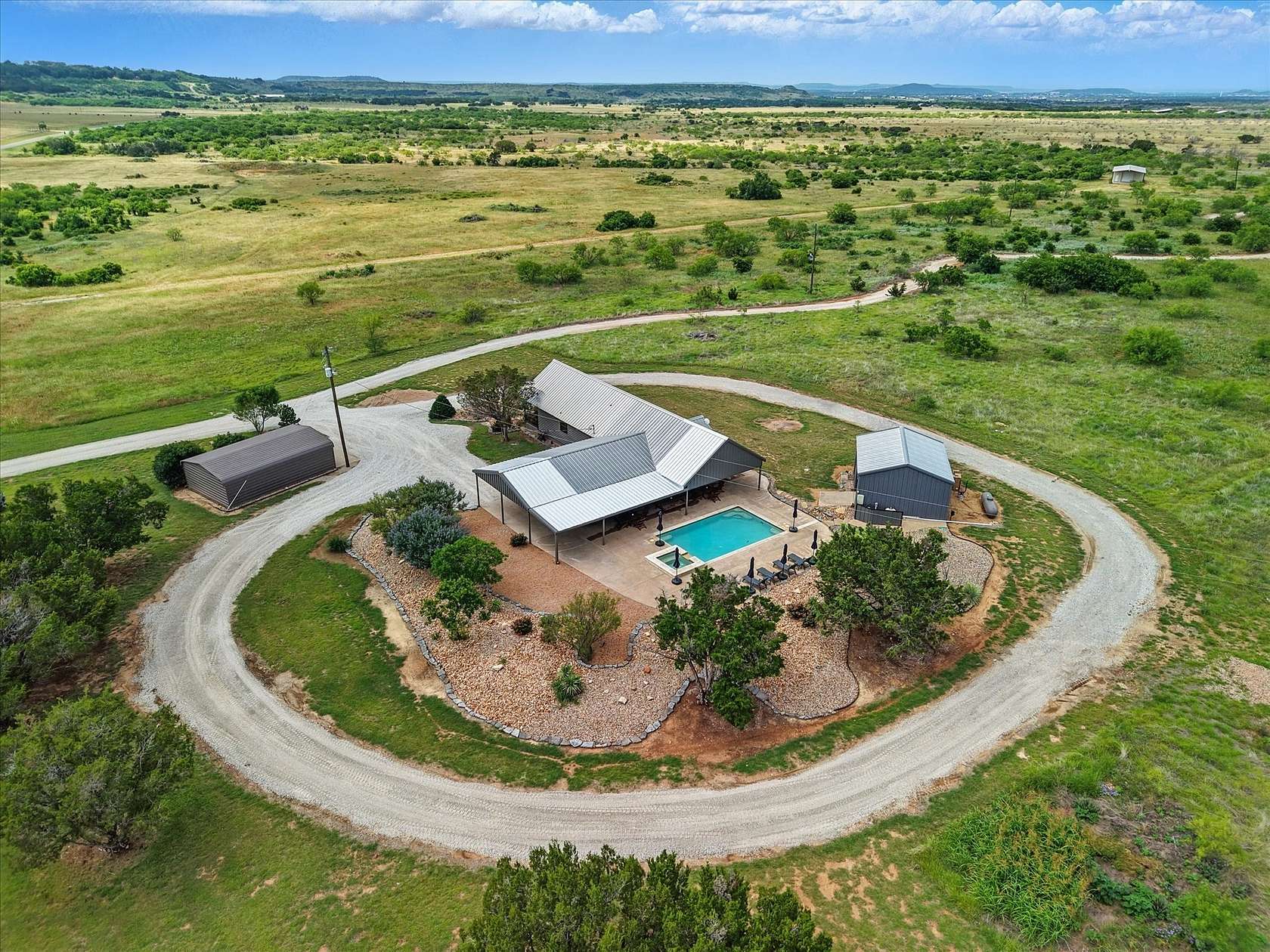 11 Acres of Land with Home for Sale in Strawn, Texas