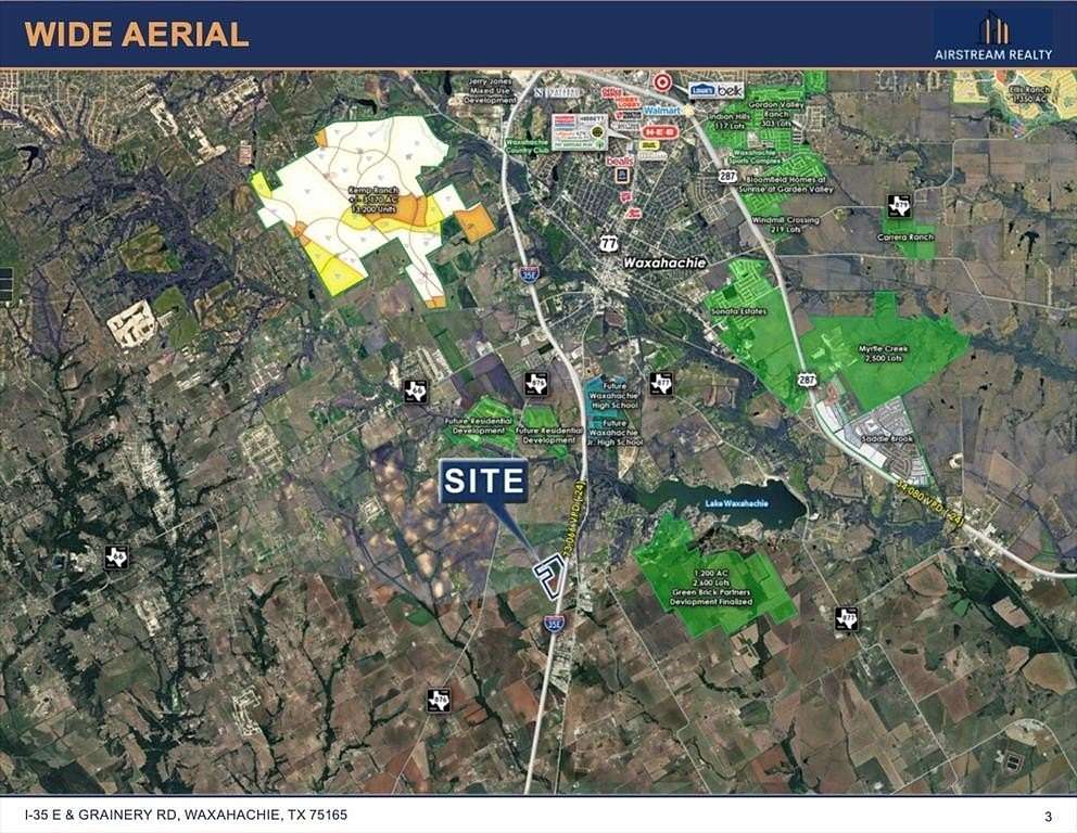 70 Acres of Land for Sale in Waxahachie, Texas