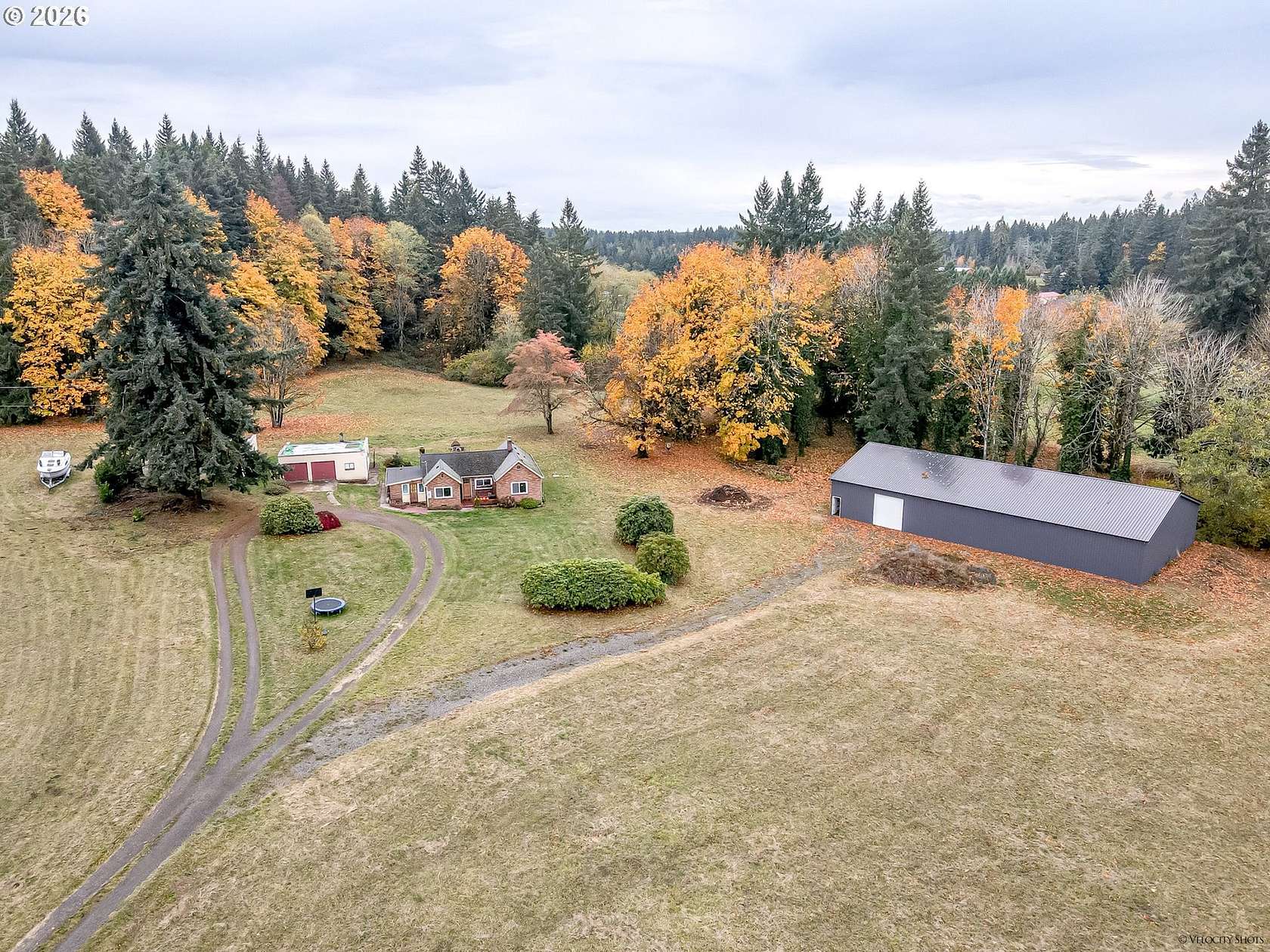 29.8 Acres of Land with Home for Sale in Sandy, Oregon