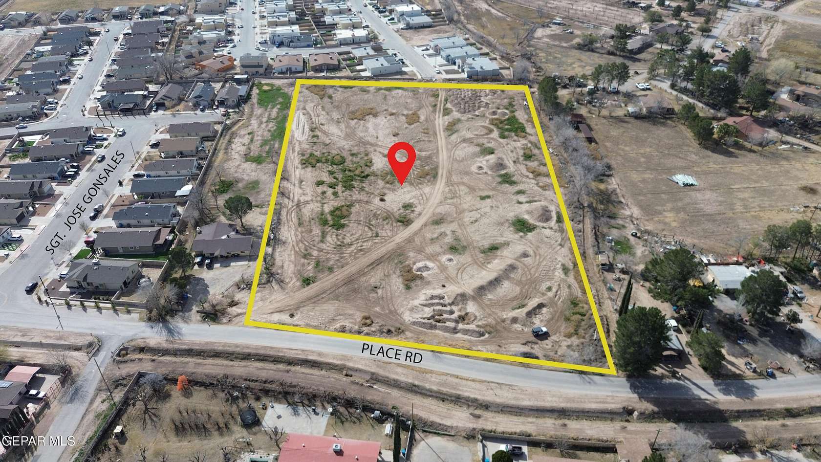 5.13 Acres of Residential Land for Sale in Socorro, Texas