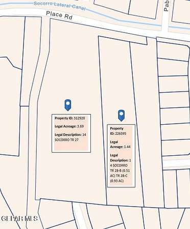 5.13 Acres of Residential Land for Sale in Socorro, Texas