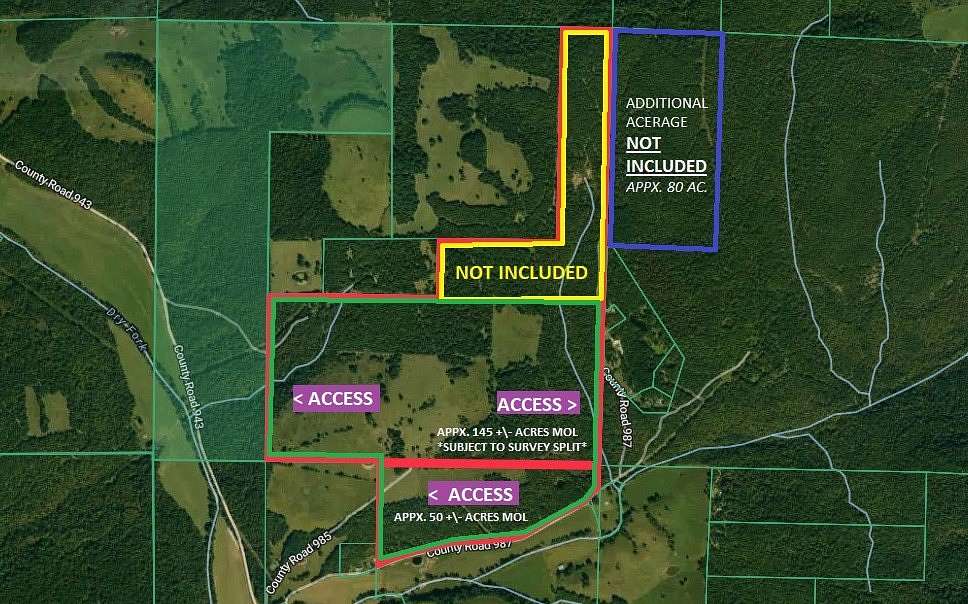 195 Acres of Land for Sale in Berryville, Arkansas