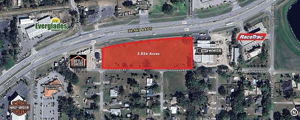 3.83 Acres of Commercial Land for Sale in Leesburg, Florida