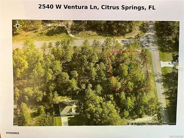 0.5 Acres of Residential Land for Sale in Citrus Springs, Florida