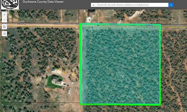10 Acres of Residential Land for Sale in Neola, Utah