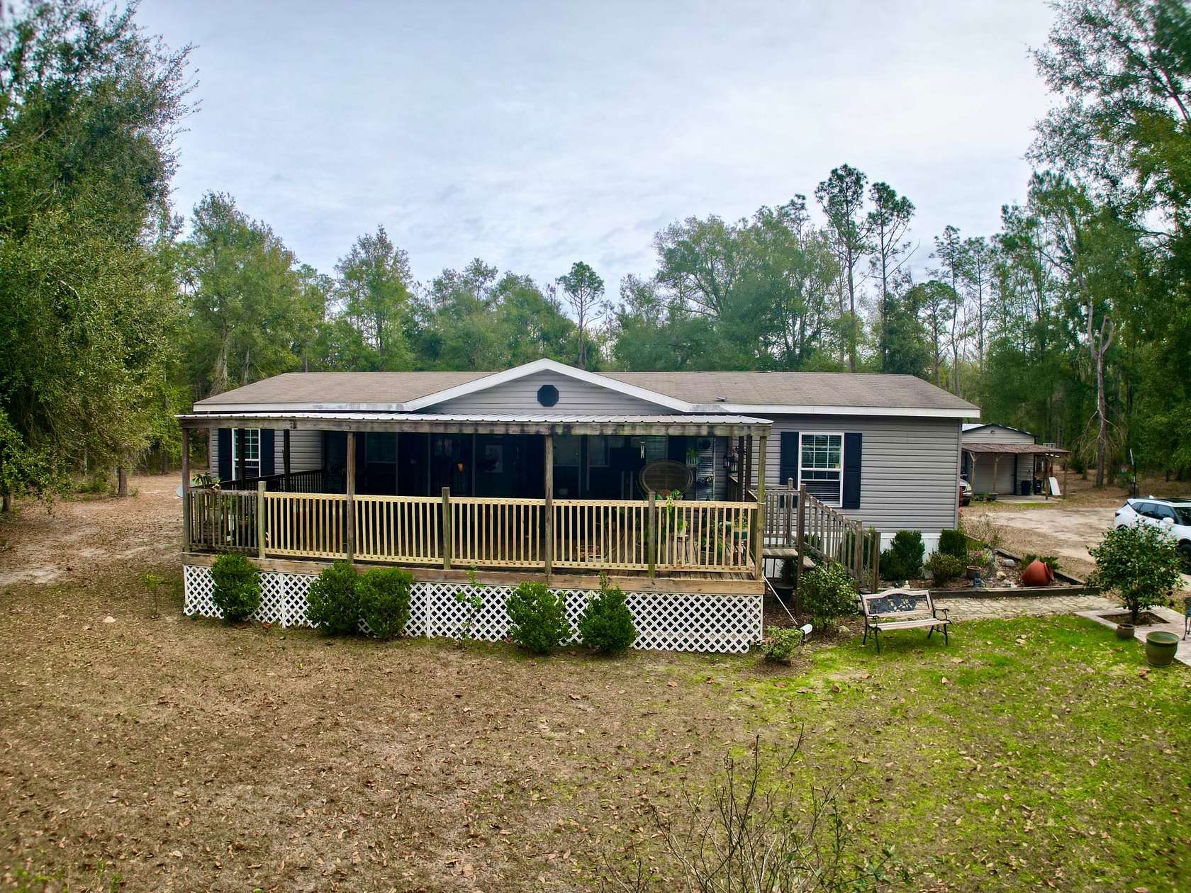 4 Acres of Land with Home for Sale in Jasper, Florida